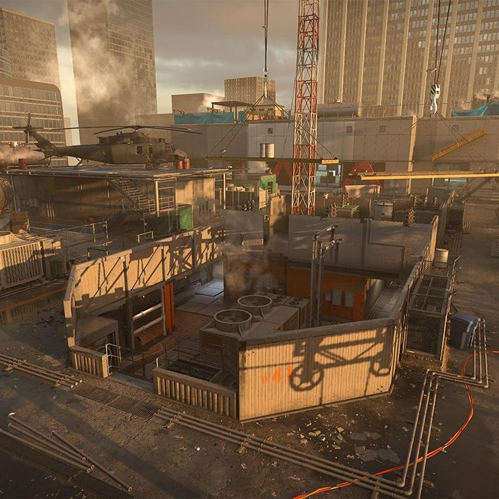 Highrise - Call of Duty: Modern Warfare 3 Highrise Tac Map for Competitive Tactics and Strategies