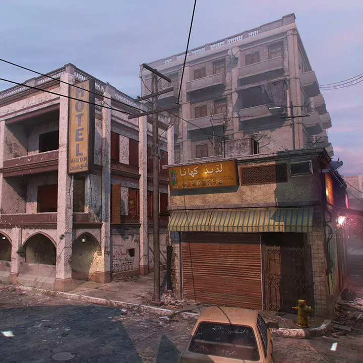 Karachi - Call of Duty: Modern Warfare 3 Karachi Tac Map for Competitive Tactics and Strategies