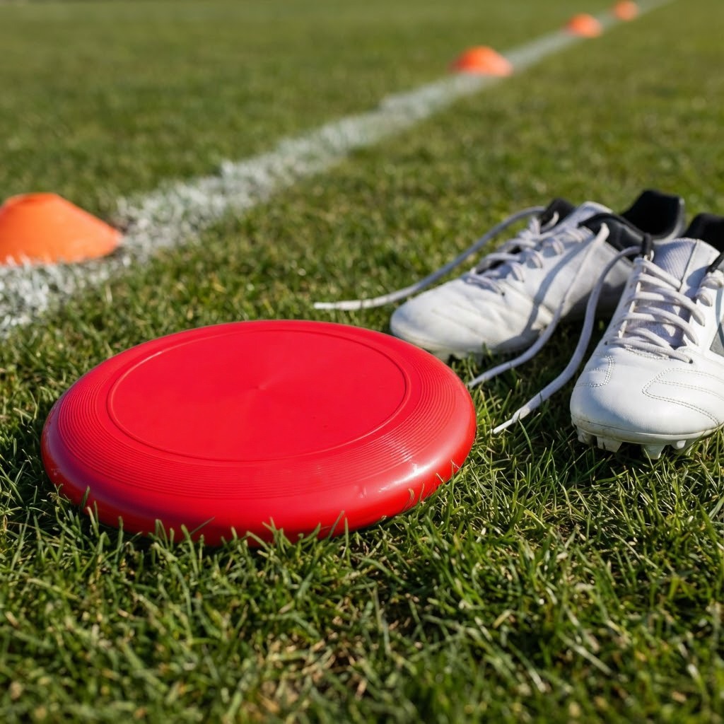 Ultimate Frisbee - Ultimate Frisbee coaching board for strategy and tactics planning