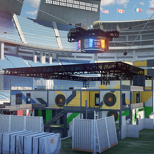 Stadium - Rainbow Six Siege interactive Stadium tac map for planning team strategies