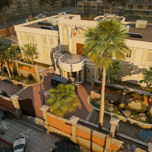 Consulate - Rainbox Six Siege interactive Consulate tac map for planning team strategies