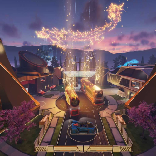 Nuketown Year of the Dragon - Call of Duty: Mobile Nuketown Year of the Dragon Tac Map. Plan your teams strategies on a top-down overview of the COD Mobile Nuketown Year of the Dragon Map