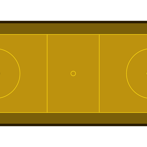 Netball - Netball coaching board for strategy and tactics planning